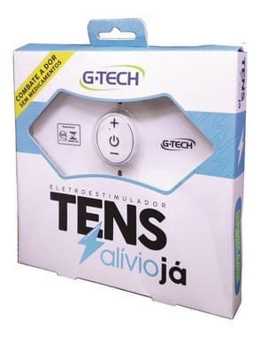 Eletroestimulador Tens Portátil Recarregável Alívio Já G-tech