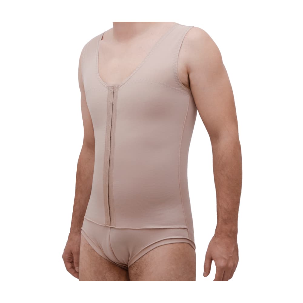 Cinta Masculina Abdominal Sem Pernas Cor Bege Flambé (P) - Portal do Médico
