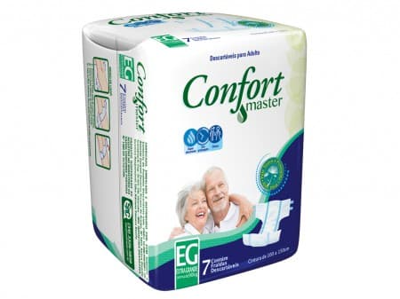 Fralda Adulto Confort Master (Gg-7-Unidades) - Portal do Médico