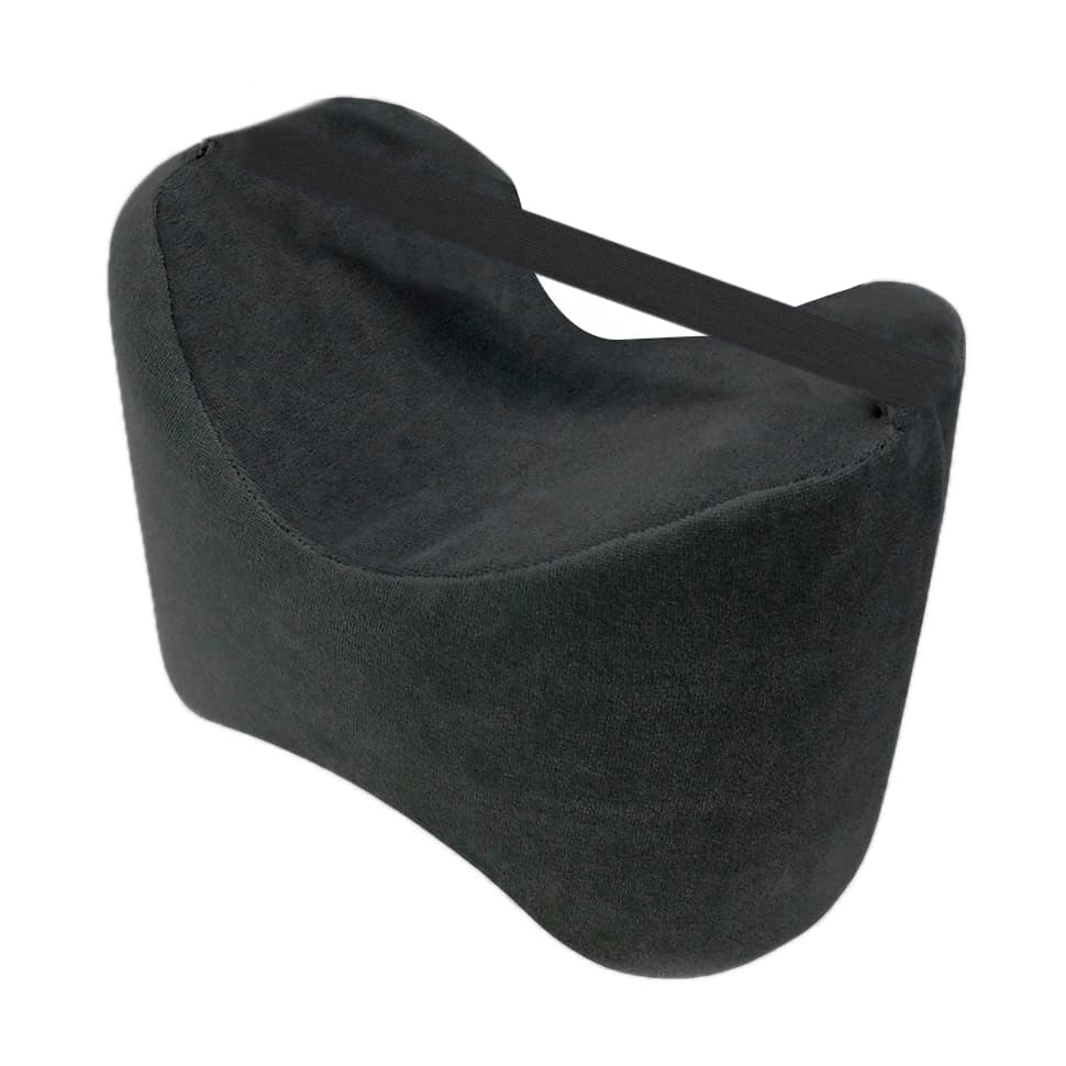 Almofada Para Joelhos Com Elastico Grafite Visco Perfetto