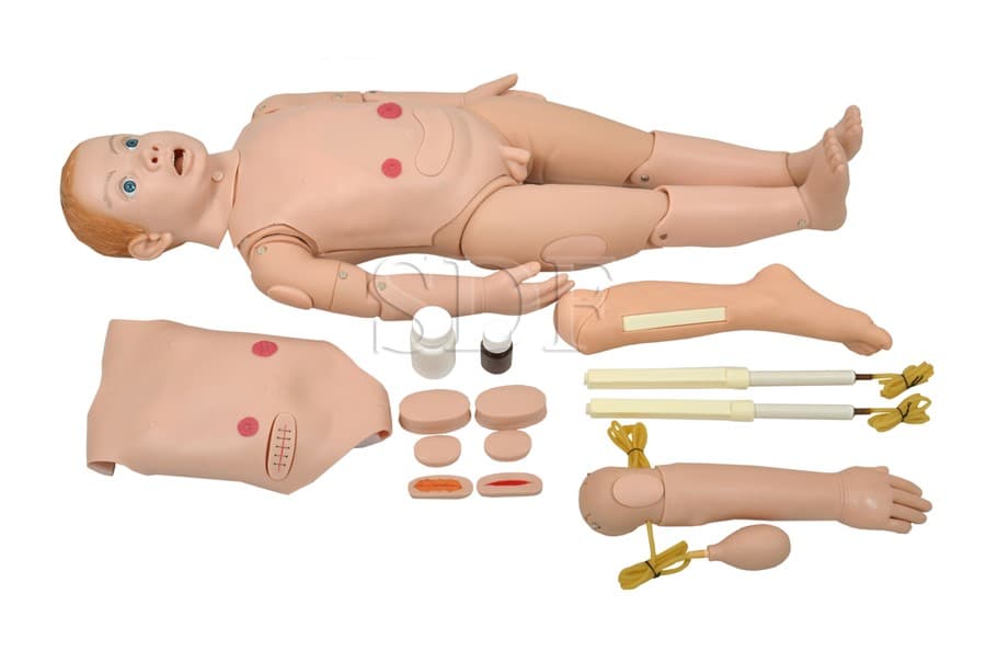 Manequim Infantil de 3 a 5 anos com Órgãos para Treino em Enfermagem - - Portal do Médico