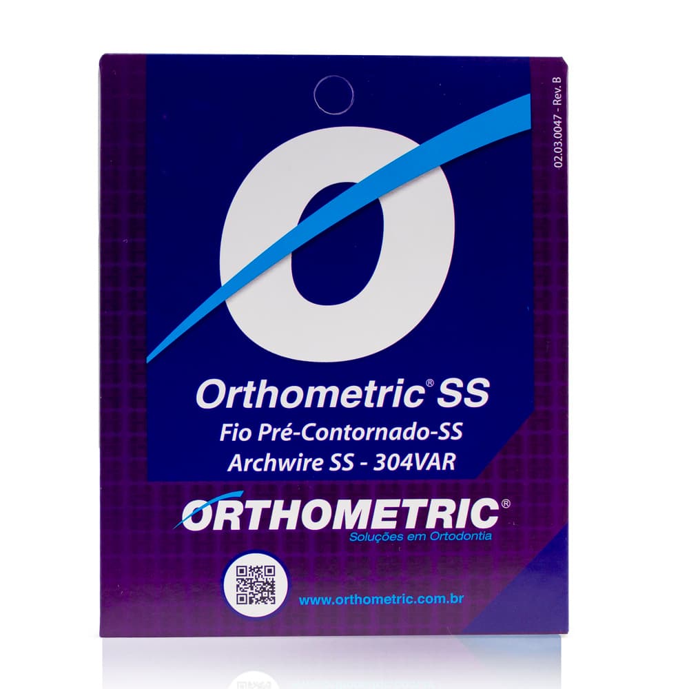 Arco De Aço Ss Archwire Ss Quadrado C/10 Un Inferior (0.016x0.016)