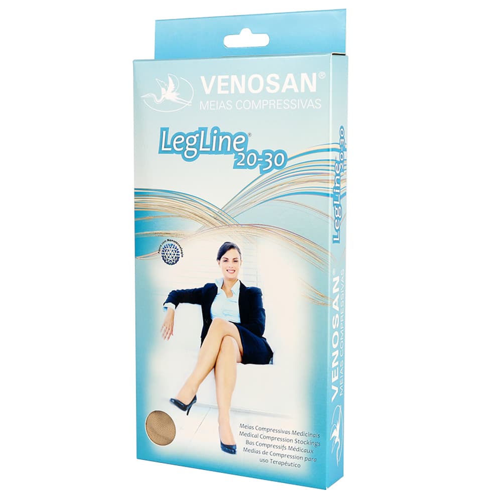 Meia Calça Compressiva Legline Gestante 20-30 Venosan (Xg)