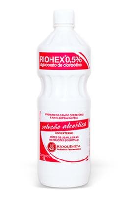 Clorexidina Solução Alcoólica 1000ml Rioquimica