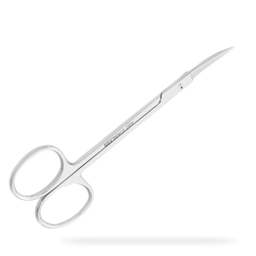 Tesoura Iris Ou Gengiva Curva Em Aço Inox Abc (12cm) - Portal do Médico