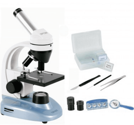 Microscópio Biológico Monocular 40X até 640X - Portal do Médico