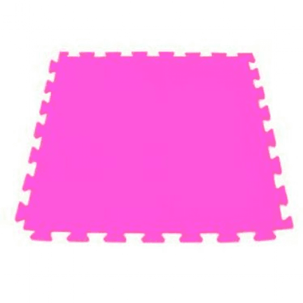 Tatame Em Eva C/3 Bordas Tam 1x100x100cm (Rosa) - Portal do Médico