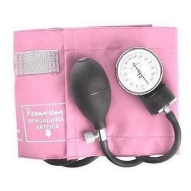 Esfigmomanômetro Premium Adulto - Rosa