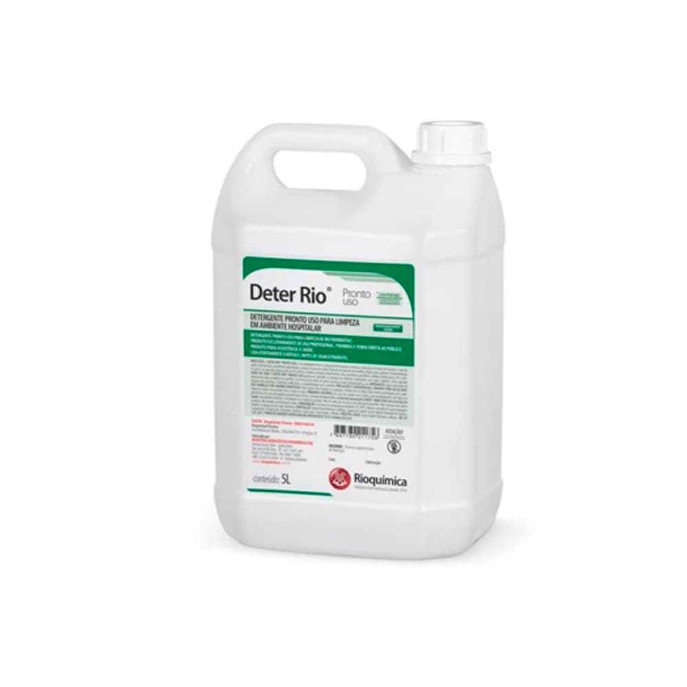 Detergente Pronto Uso Com Tensoativos Deter Rio Rioquímica (5000ml)