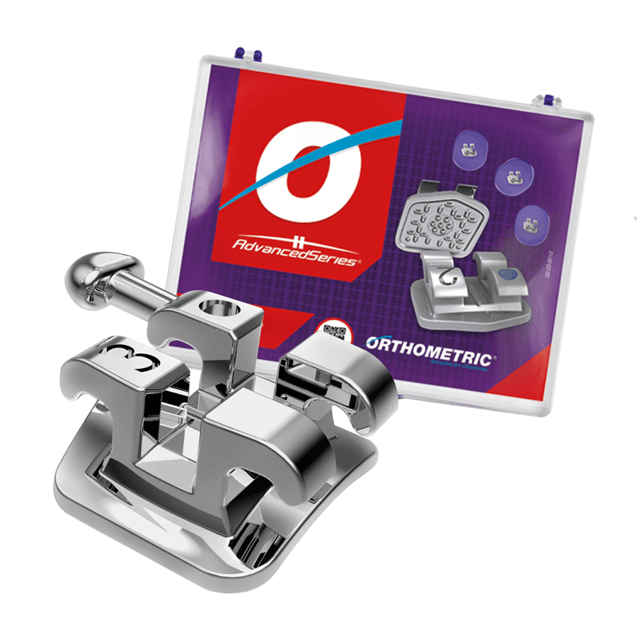 Braquete Metal Advanced Series Roth 0.022 Orthometric C/10un (U2l(22))