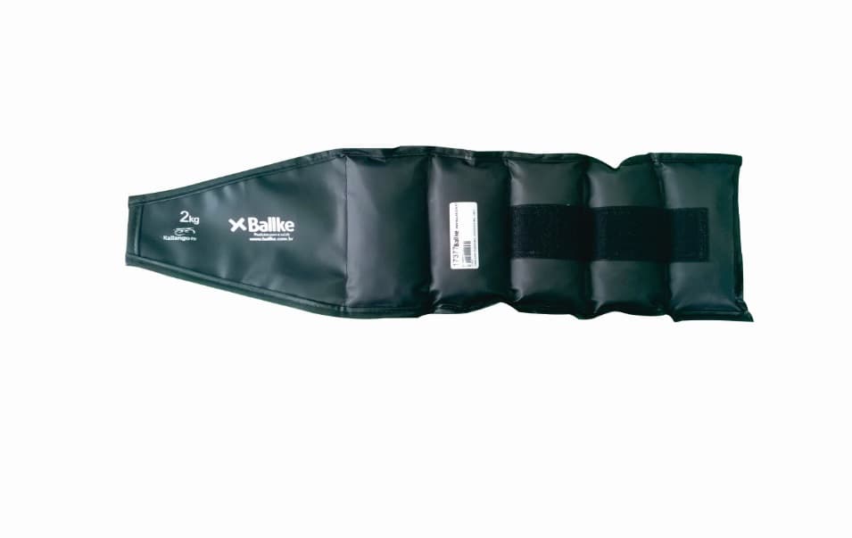 Caneleira Tornozeleira Tradicional Preto A Unidade (2kg) - Portal do Médico