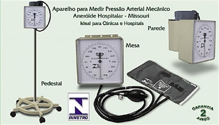 Aparelho de Pressão Arterial Aneróide Hospitalar - Missouri