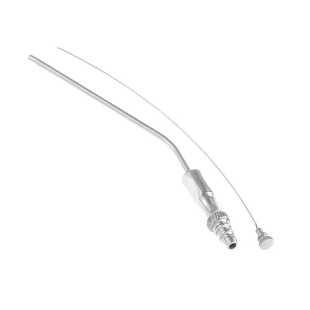 Ponta Aspirativa Frazier Com Mandril Em Aço Inox Abc (3mm) - Portal do Médico