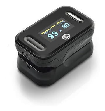 Oximetro De Pulso Monitor Portatil De Dedo Preto Bic - Portal do Médico