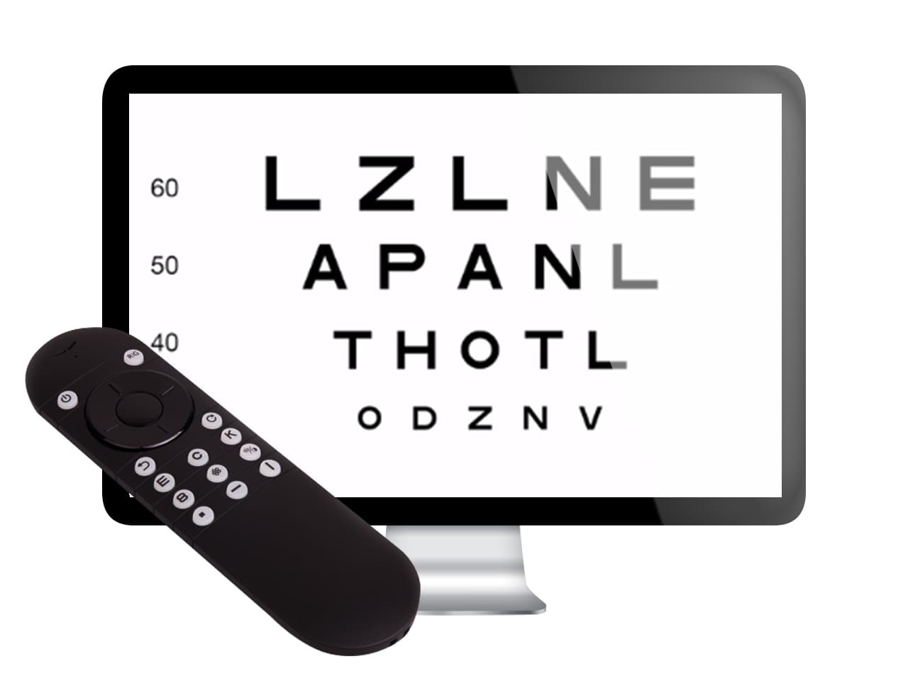 Optotipo Elite com tela de LCD 19,5" - Portal do Médico
