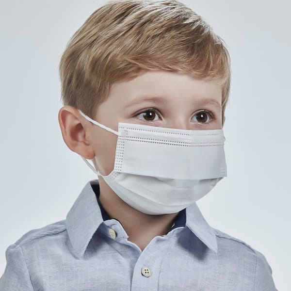Kit Máscara Descartável Infantil Branca Azulmed 4 Caixas - Portal do Médico