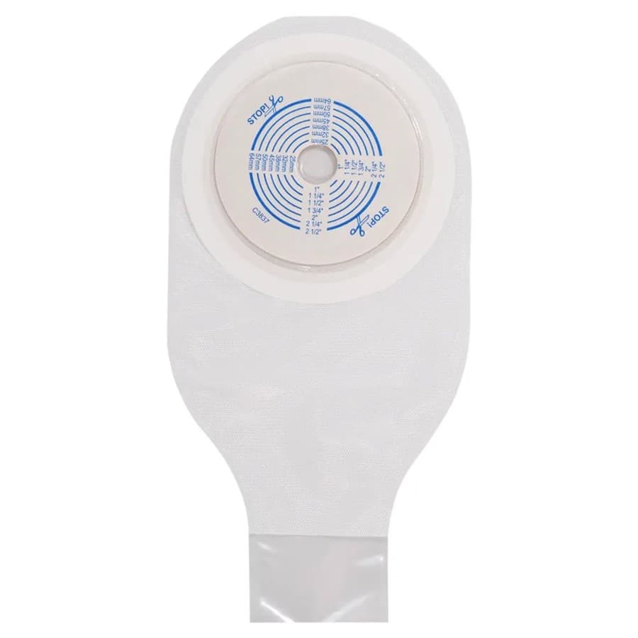 Bolsa de Colostomia Drenável Active Life Transparente 19-64mm