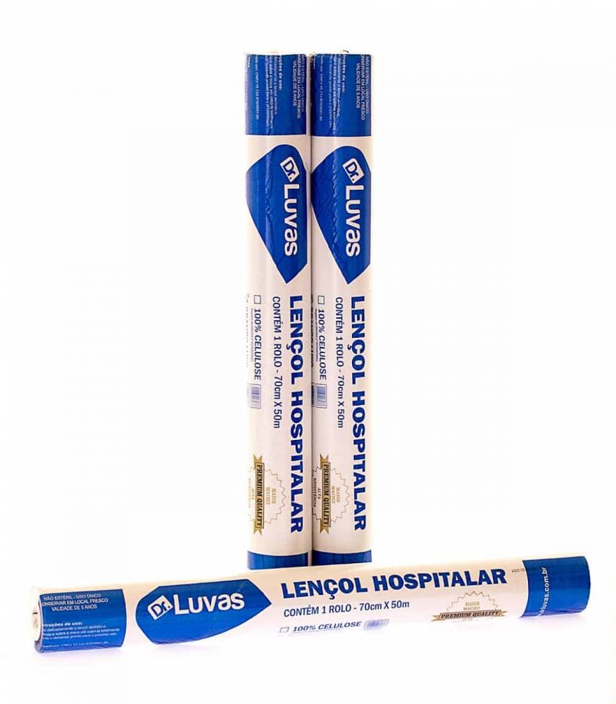 Lençol de Papel 70cmx50m Luxo - Dr. Luvas - Portal do Médico