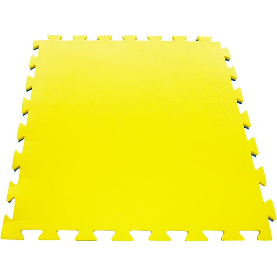 Tatame Em Eva C/3 Bordas Tam 1x100x100cm (Amarelo) - Portal do Médico
