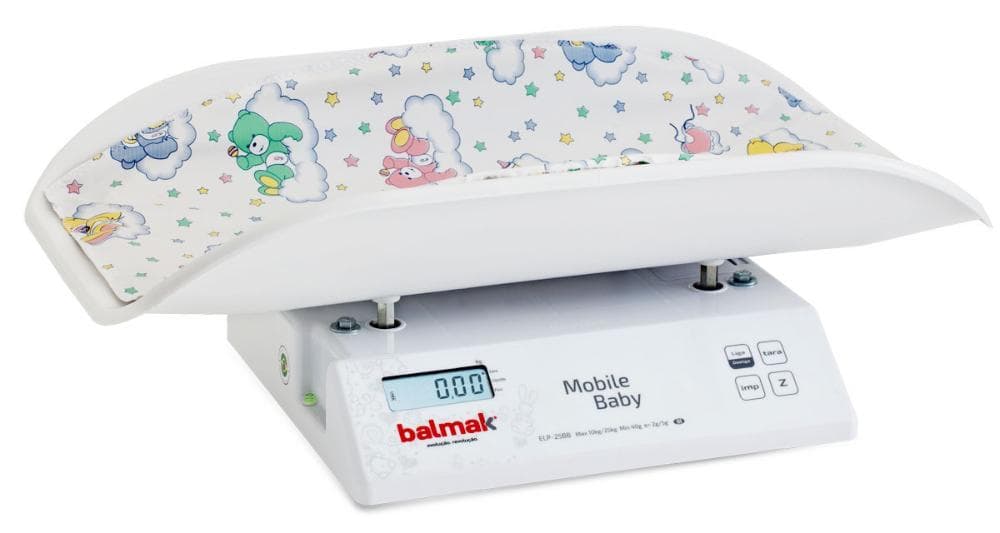 Balança Pediátrica Digital para Pesar Bebês ELP - 25BBC - Balmak - Portal do Médico