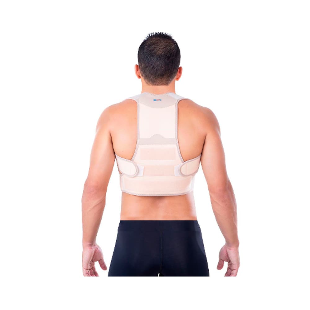 Corretor Postural Ortopédico Adulto Bege Bio Ativa (P) - Portal do Médico