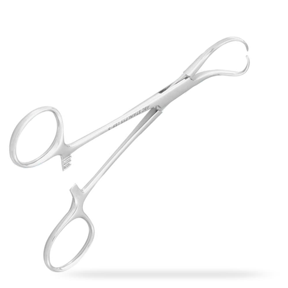 Pinça Backhaus Em Aço Inox Para Panos E Campos Abc (15cm) - Portal do Médico