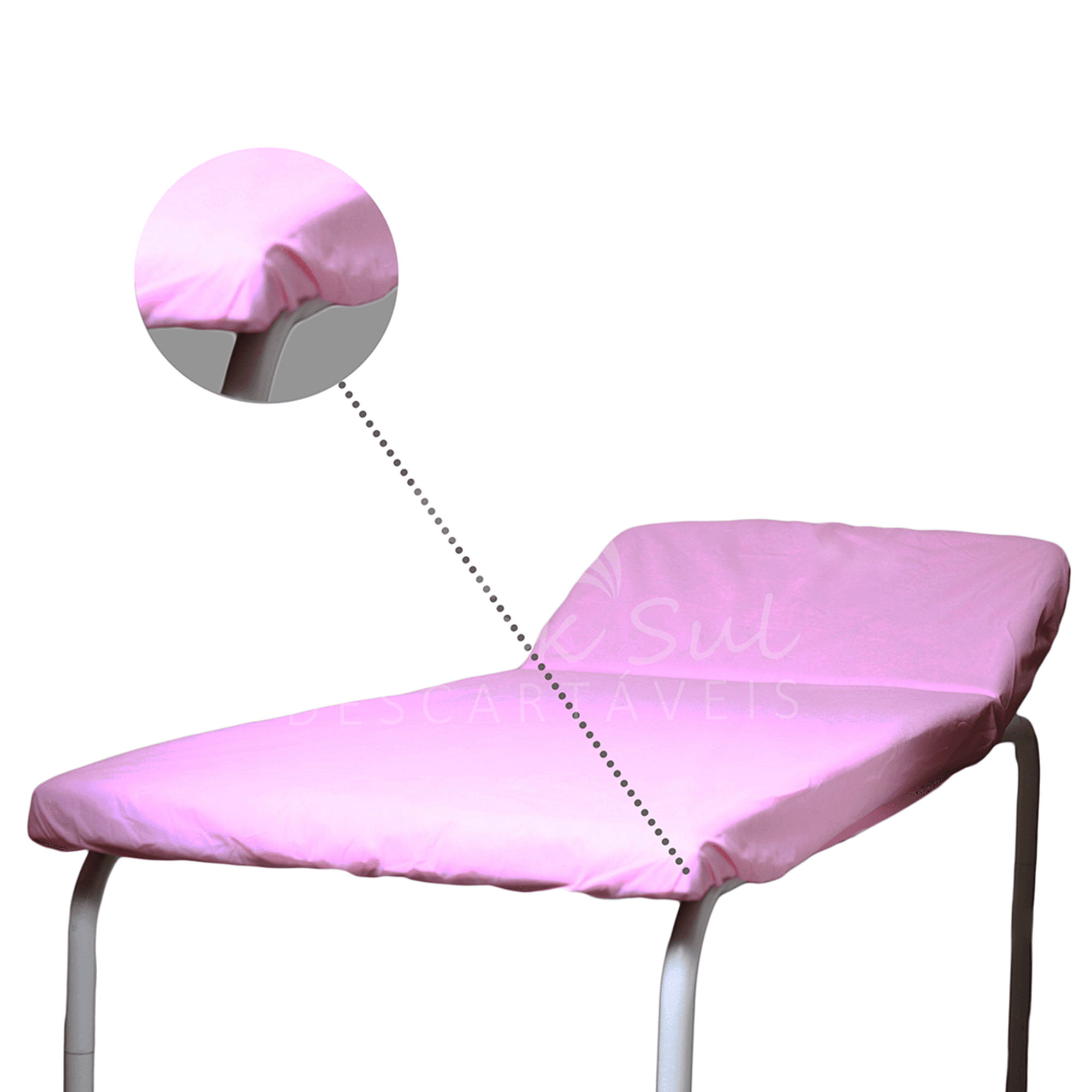 LENC ROSA 210X90 C/ ELAST 40G C/5 DESTAK SUL - Portal do Médico
