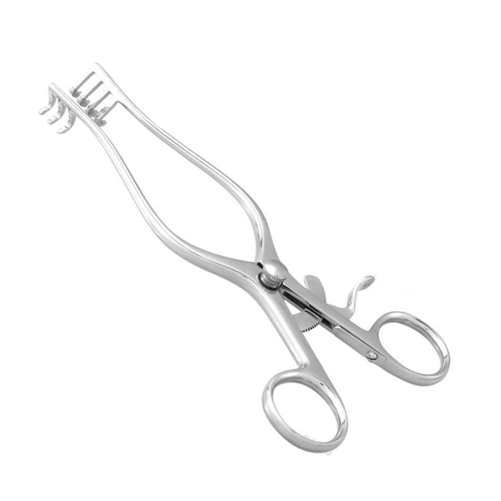 Afastador Weitlaner 2x3 Dentes Para Uso Geral Aço Inox Abc (10,5cm)