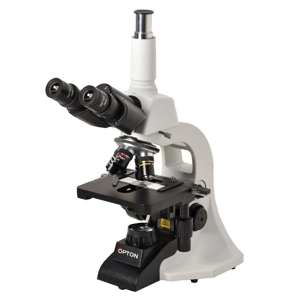 Microscópio Biológico Trinocular 40x Até 1000x, Objt Semi Planacr. e Ilum 3w LED