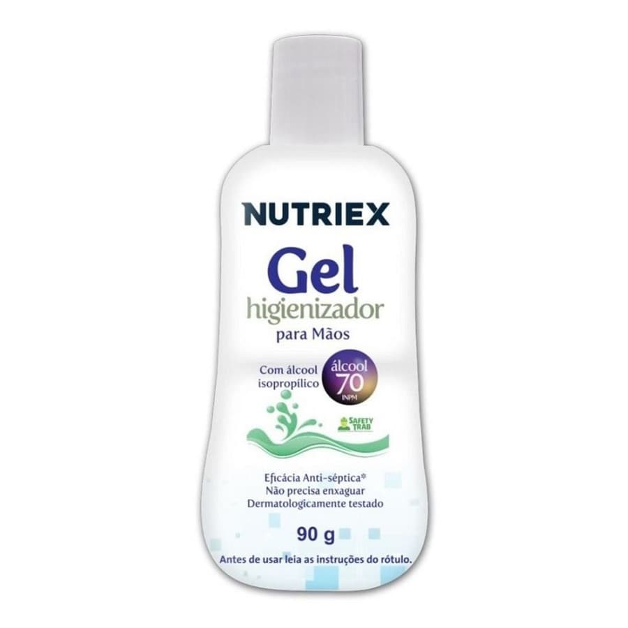 Álcool Gel 70 INPM Antisséptico Higienizador para as Mãos (Kit com 4un