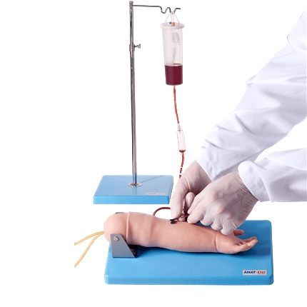 Braço Punção Venosa Pediátrico Avançada Simulador Médico