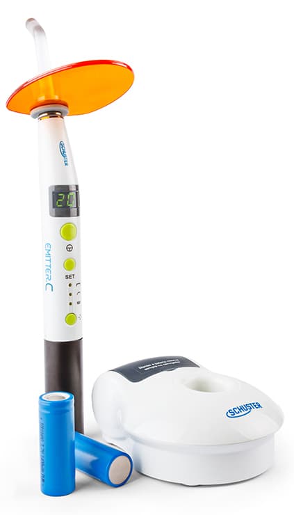 Fotopolimerizador e Clareador Emitter C - À BATERIA - Portal do Médico