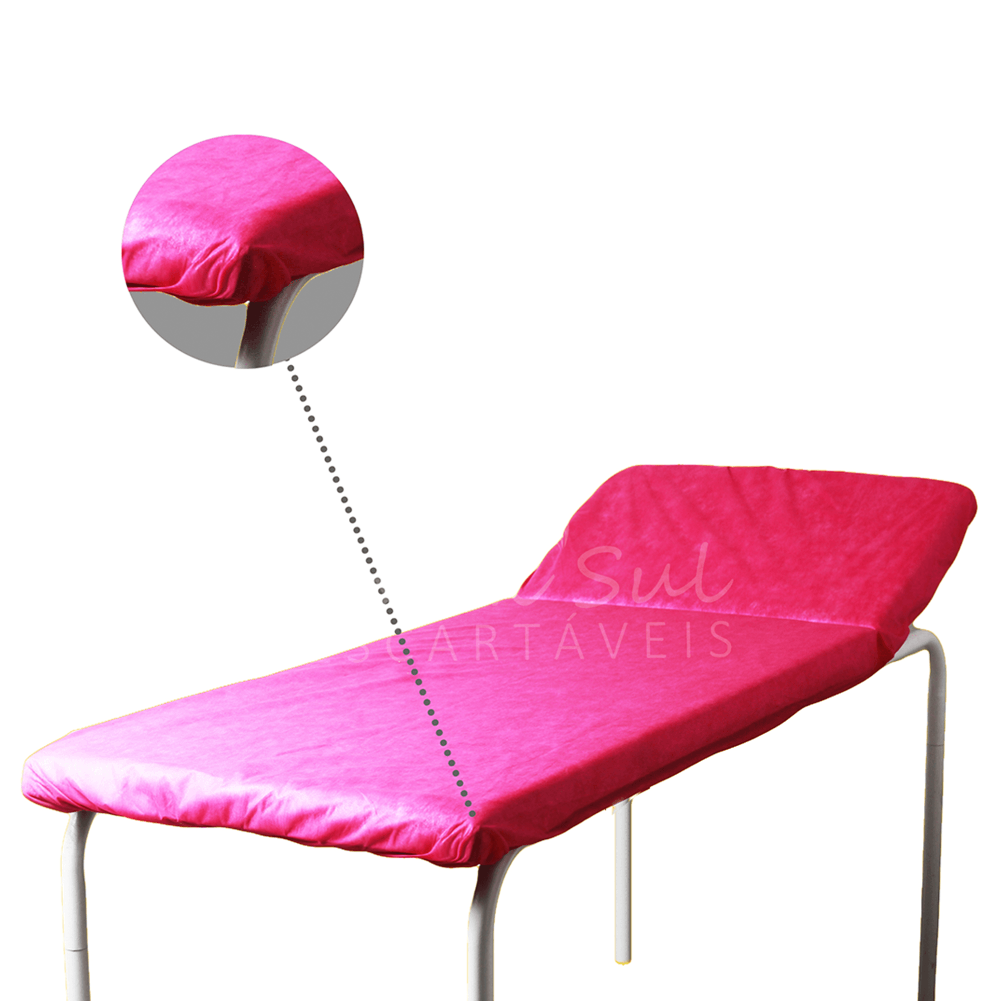 LENC PINK 220X110 C/ ELAST 40G C/5 DESTAK SUL - Portal do Médico