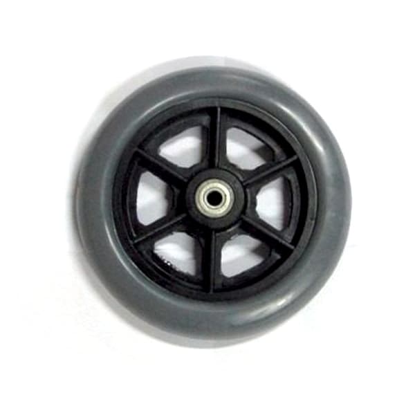 Roda Dianteira 6 Polegadas Com Rolamento Macica Completa