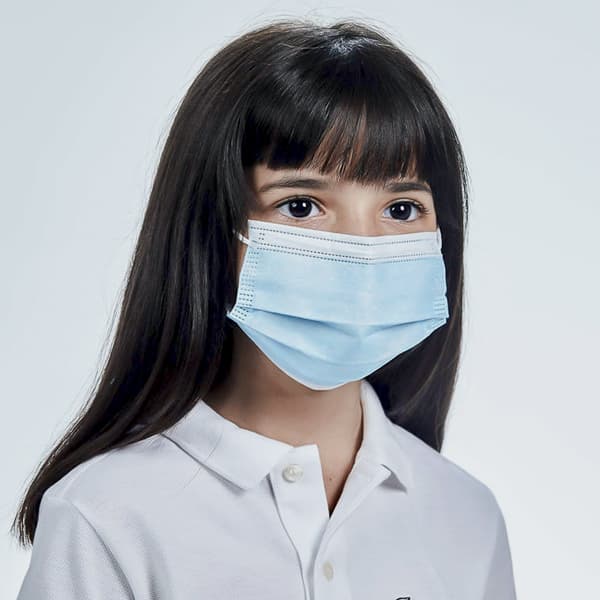 Kit Máscara Descartável Infantil Azul Azulmed 4 Caixas - Portal do Médico