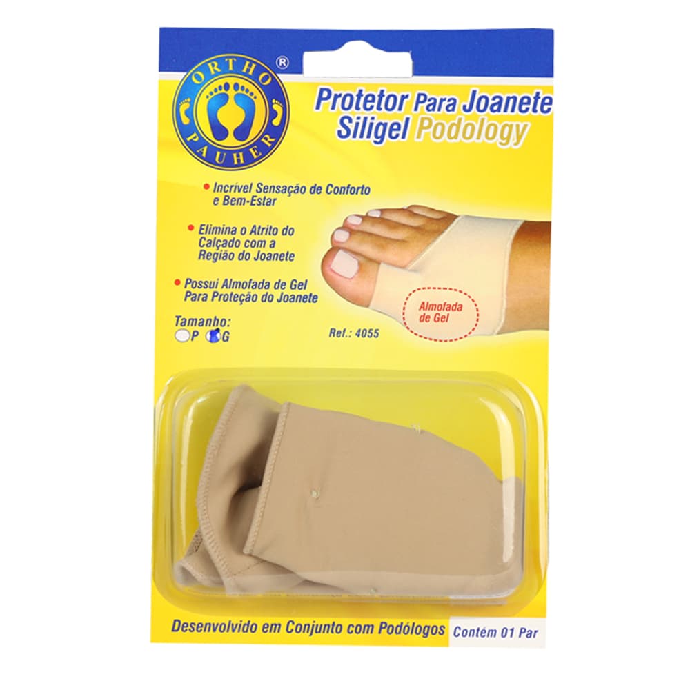 Protetor Para Joanete Siligel Podology Ortho Pauher (G) - Portal do Médico