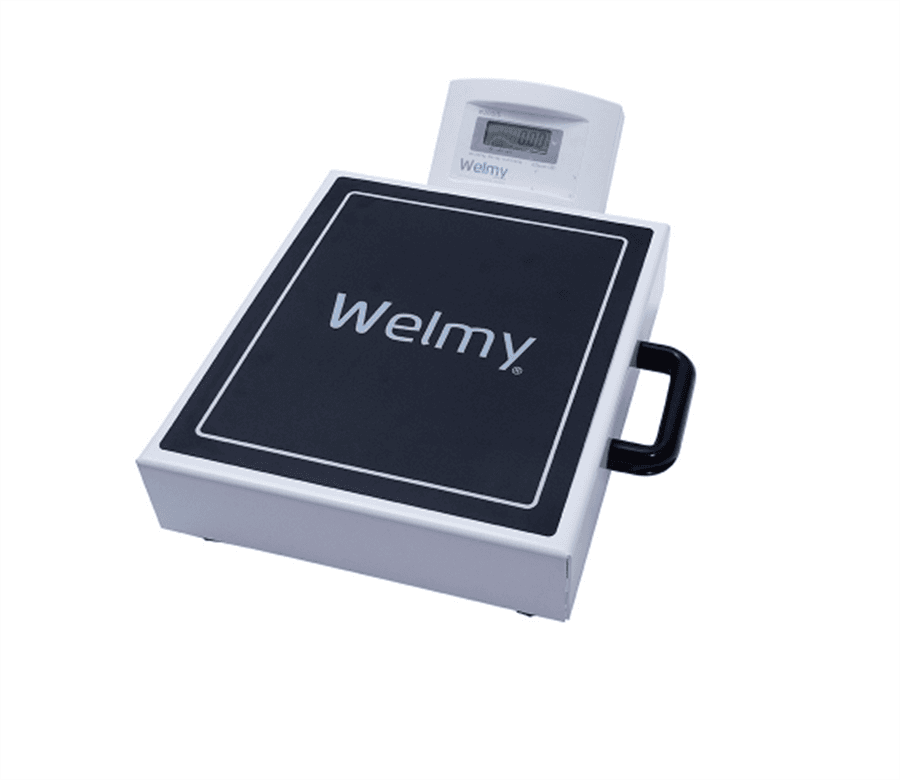 Balança Profissional Portátil 200 Kg Visor em LCD W200 - Welmy