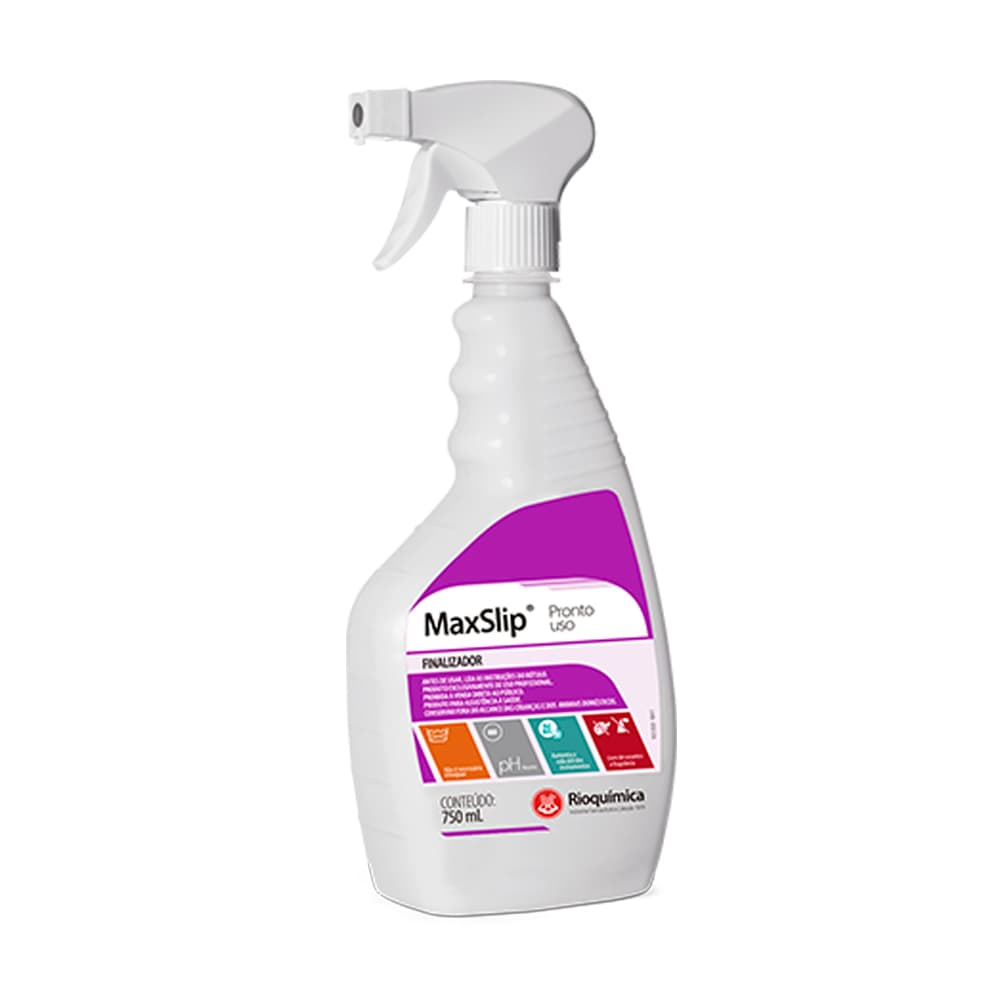 Finalizador Max Slip Pronto Uso Rioquímica (750ml(Spray))