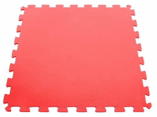 Tatame Em Eva C/3 Bordas Tam 1x100x100cm (Vermelho) - Portal do Médico
