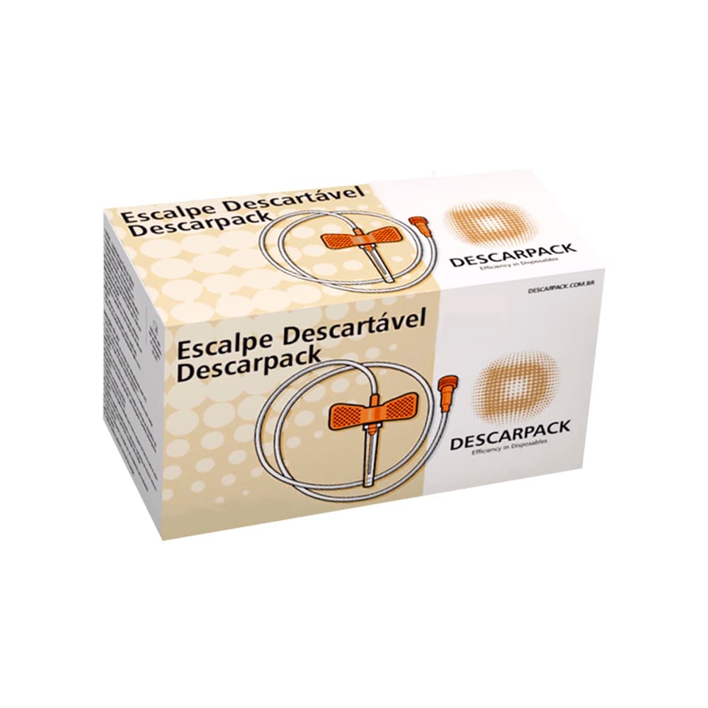 Scalp Descartável Lock C/100un Descarpack (25g)