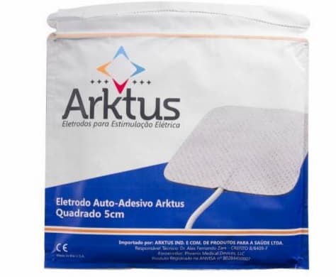 Eletrodo Adesivo Fisioter. C/4 Un Arktus (5cmx5cm)