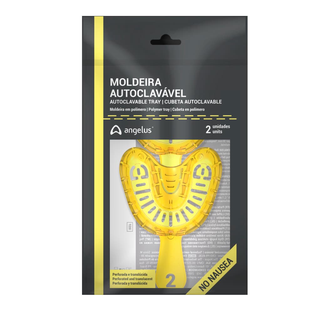 Kit Moldeira Em Plástico Autoclavável Angelus (S2+I2) - Portal do Médico