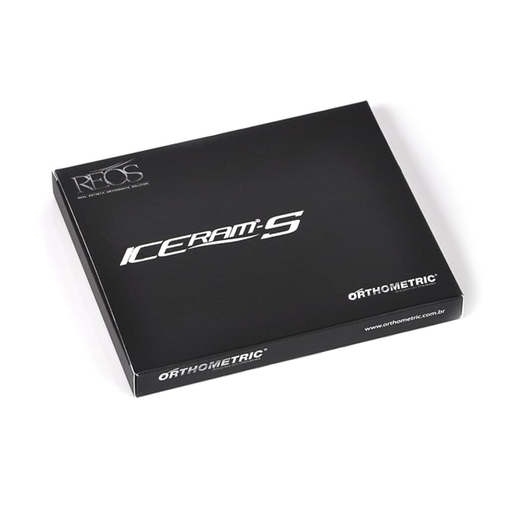 Braquete Iceram-S Ceramic Roth 0,022 3-4-5 Hook C/01 Caso