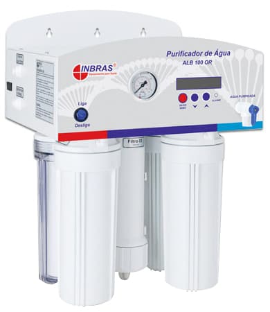 Purificador de Água por Osmose Reversa ALB 100 OR AB Sem Tanque – 15 L/H