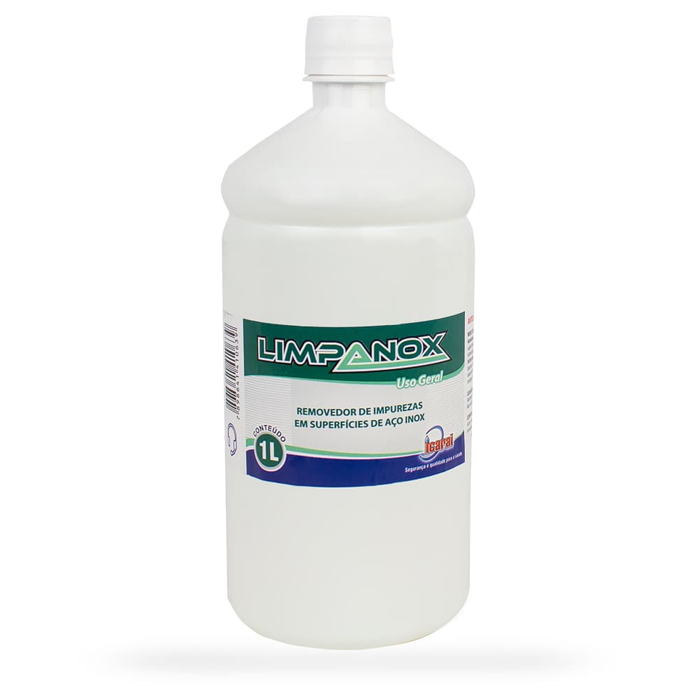 Removedor De Impuresas Em Aço Inox Limpanox 1000 Ml Icarai - Portal do Médico