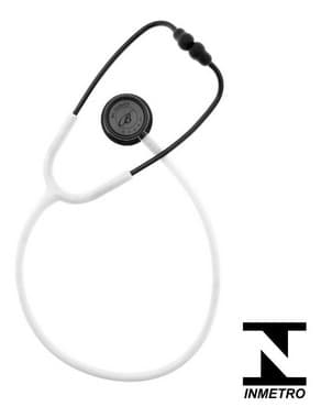 Estetoscópio Duplo Inox Branco Profissional Com Garantia Bic