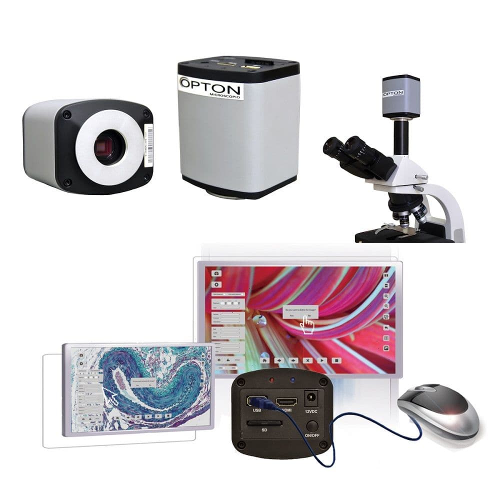 Câmera Alta Resolução Saída HDMI, USB Cartão de Memória - Portal do Médico