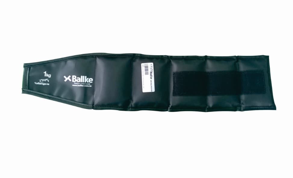 Caneleira Tornozeleira Tradicional Preto A Unidade (1kg) - Portal do Médico