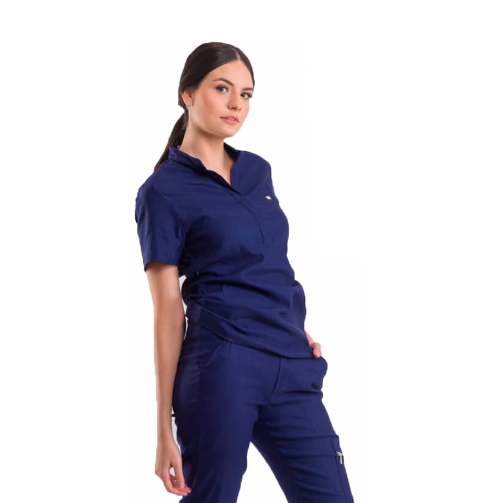 Scrub Runway By Ateliê Oral Azul Marinho Feminino Dra Cherie (M) - Portal do Médico