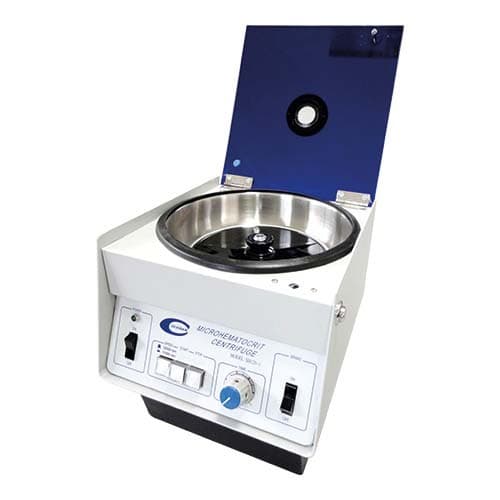 Centrifuga Micro HEMATÓCRITO 24 Tubos Capilares de 75x1,5mm